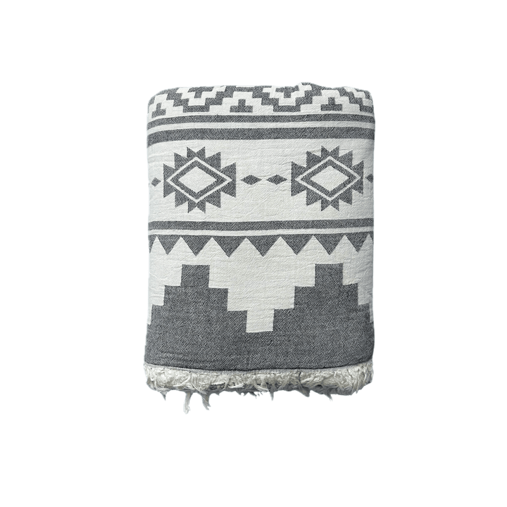 Maya Fleece Lined Throw